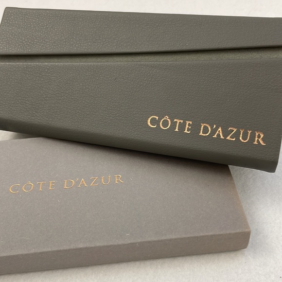 NIB Cote D’Azur Compact Folding Glasses Case - Picture 7 of 7